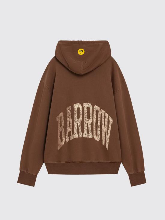 26FW 바로우 후드 티셔츠 F6BWUAZH031 1050 Cocoa - BARROW
