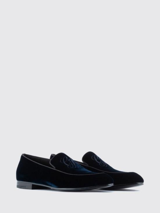 26FW 조르지오 아르마니 로퍼 X2A373XM649 N280 Navy - GIORGIO ARMANI