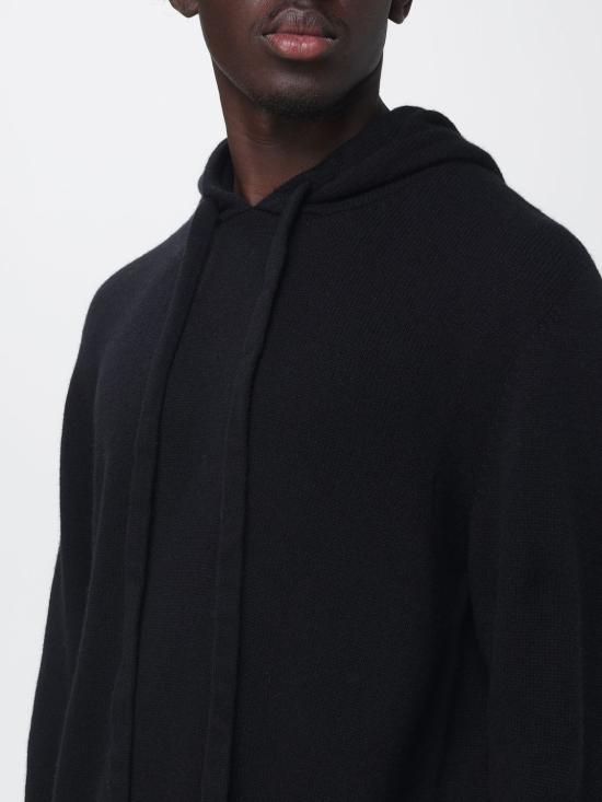 26FW 라니우스 후드 티셔츠 F6LAMAKH004 110 Black - LANEUS