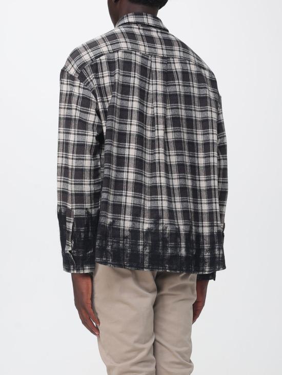 26FW 라니우스 셔츠 F6LAMASI095 091 Black - LANEUS