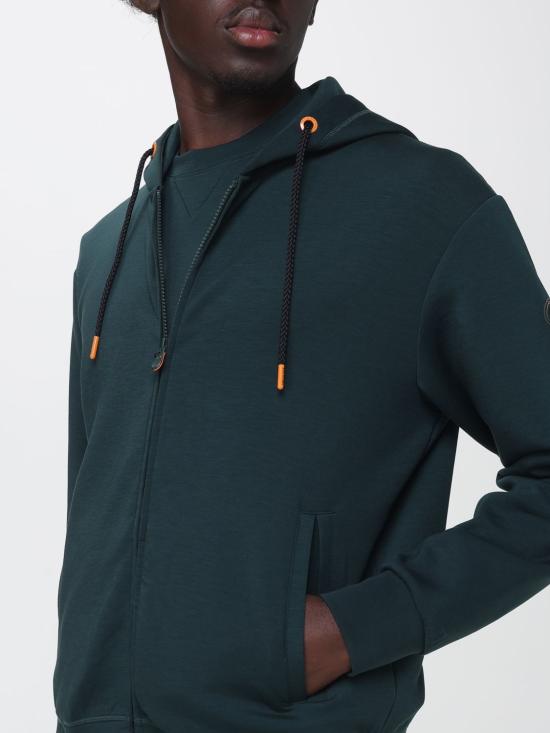 26FW 세이브더덕 후드 티셔츠 DF1171MGLEE23 50083 Green - SAVE THE DUCK
