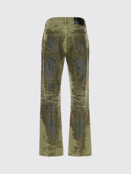 26FW 퍼플 브랜드 데님 팬츠 P011TLOG426 Green - PURPLE BRAND