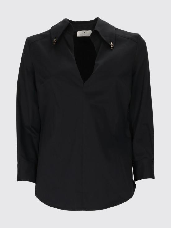 26FW 엘리자베타프랜치 셔츠 CA19366E2 110 Black - ELISABETTA FRANCHI