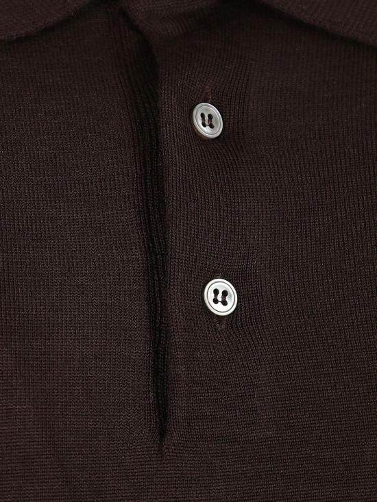 26FW 라르디니 폴로 티셔츠 CNLPML62CN64021 450 Brown - LARDINI