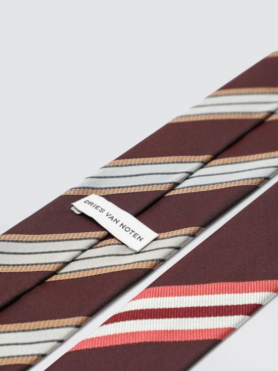 26FW 드리스 반 노튼 넥타이 0116004906 358 Red - DRIES VAN NOTEN