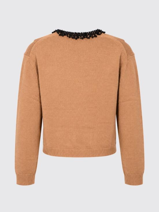 26FW 세미쿠튀르 스웨터 Y6WH71 E412 Camel - SEMI-COUTURE