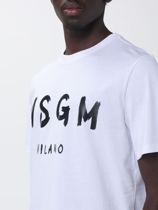 26FW 엠에스지엠 반팔 티셔츠 2000MM510200002 01 White - MSGM