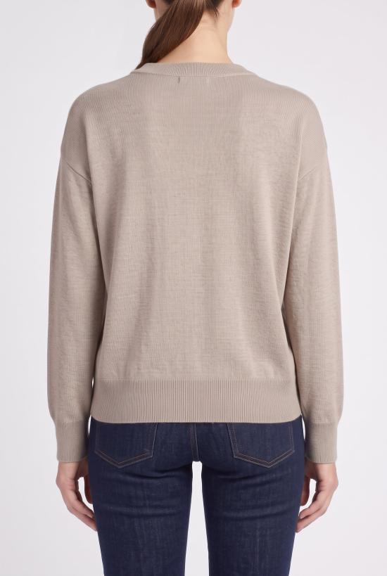  브루넬로 쿠치넬리 스웨터 i261422 BEIGE - BRUNELLO CUCINELLI