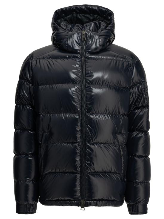 26FW 에르노 마야 후드 쇼트 다운 재킷 PI001416U129739200 Blue