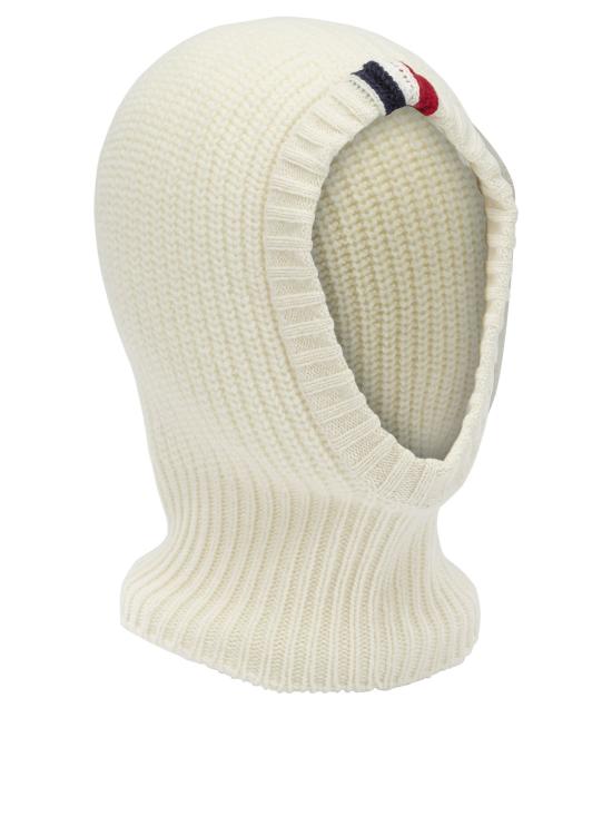 26FW [키즈] 몽클레어 모자 3G00015 M4281034 White - MONCLER