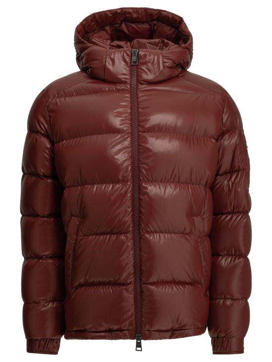 26FW 에르노 마야 후드 쇼트 다운 재킷 PI001416U129736705 Red