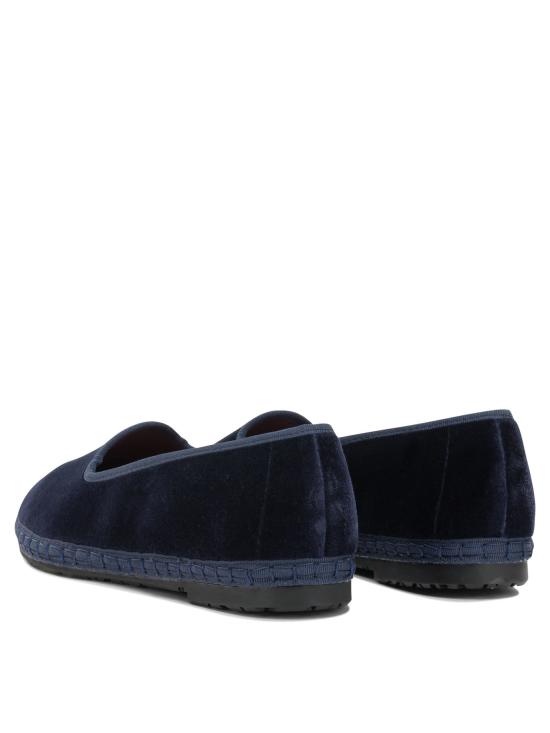 26FW 플라벨루스 플랫 슈즈 AMYVELVETAZUL MARINO Blue - FLABELUS