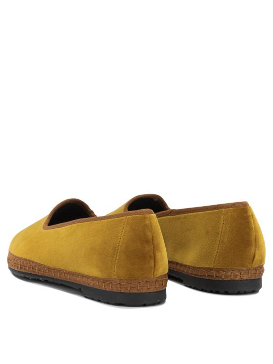 26FW 플라벨루스 플랫 슈즈 DIGGORYVELVETMOSTAZA Yellow - FLABELUS