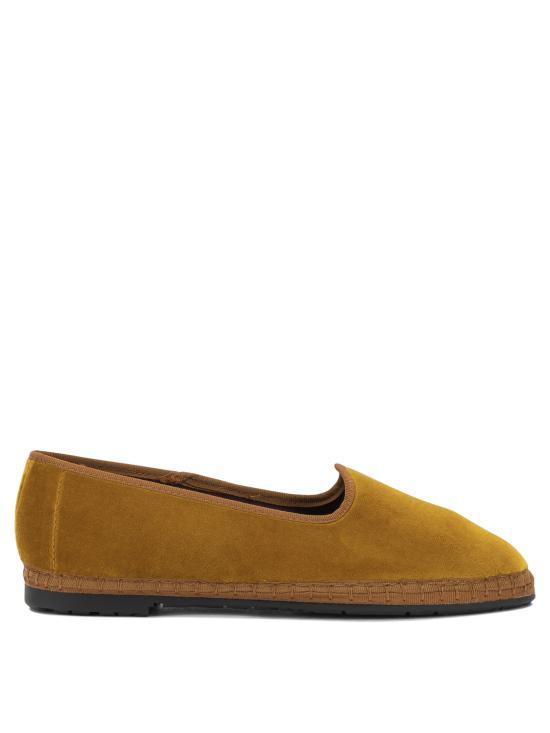 26FW 플라벨루스 플랫 슈즈 DIGGORYVELVETMOSTAZA Yellow