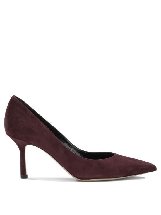 26FW 니나리루 힐/펌프스 352552N7CAMOSCIO MERLOT Bordeaux
