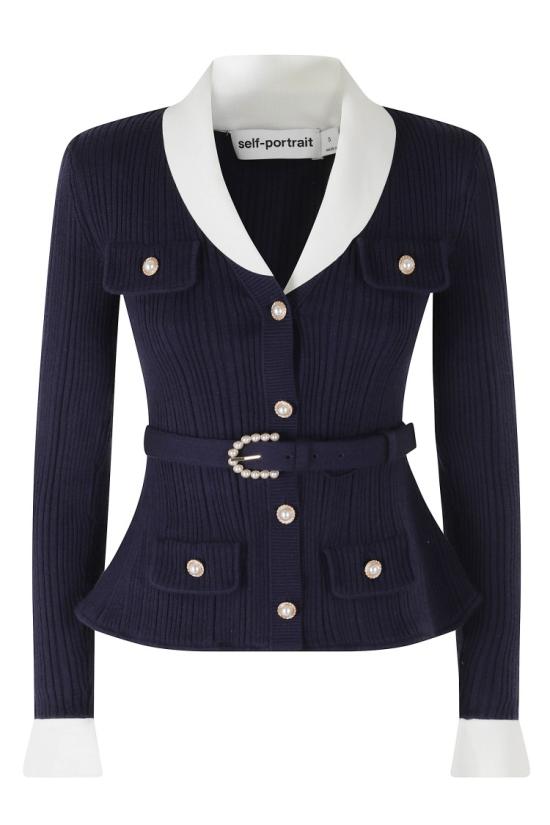 26FW 셀프 포트레이트 니트웨어 PF26131C 099 Blue