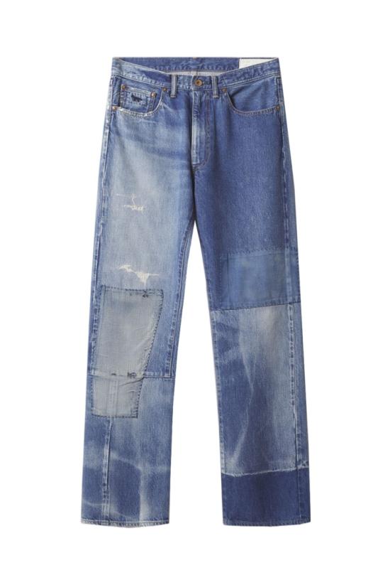 26FW 메종키츠네 데님 990010P410 Blue