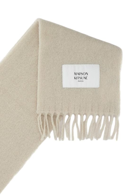 26FW 메종키츠네 베이비 알파카 스카프 LM06206WA00220548 Neutrals - MAISON KITSUNE