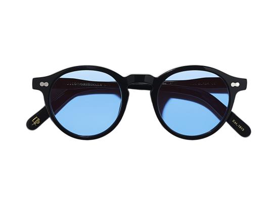 25FW 모스콧 선글라스 블루 Or-Mlb2-S 블랙 원형 - MOSCOT