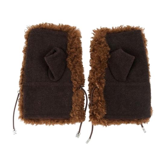 26FW 가니 장갑 B3020259 ZXG BROWN - GANNI