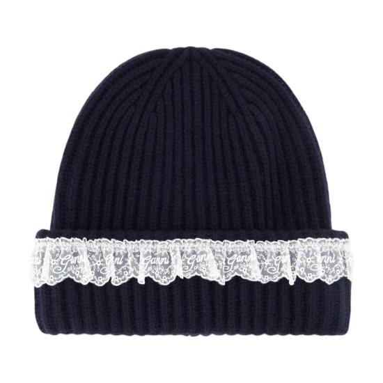 26FW 가니 모자 B3020240 683 BLACK