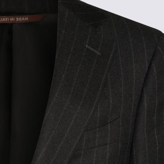 26FW 카날리 수트 1528021BF04700111 Black - CANALI
