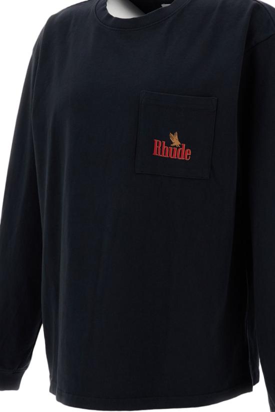 26FW 루드 반팔 티셔츠 RHFW26TT150123164 Black - RHUDE