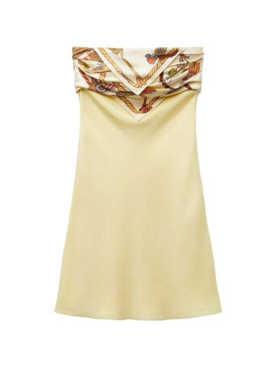 26FW 베르사체 원피스 1025867 1A18671 5KA00 Neutrals