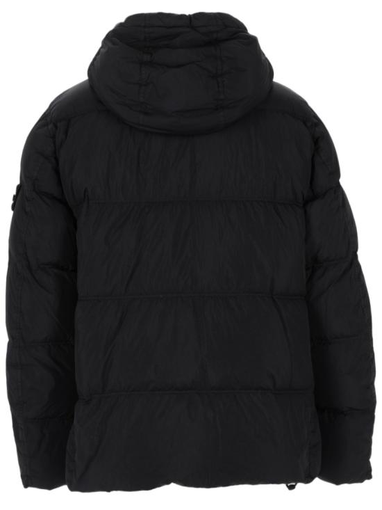  스톤 아일랜드 크링클 렙스 NY 패딩 재킷 L2S154100037 S0A23V0029 Black - STONE ISLAND