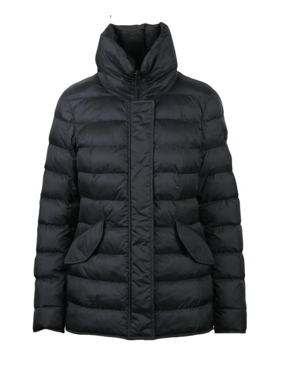 25FW 페트레이 자켓 블랙 스타플라 퀼팅 다운 재킷