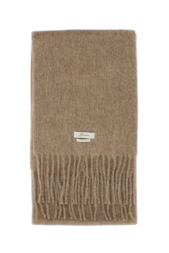 26FW 자크뮈스 프린지 울 스카프 ACU00572DOT4032193 Brown