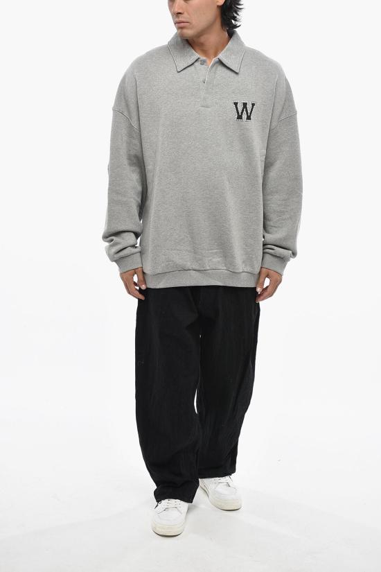  웰던 스웨터 WDTS324739UMG Gray - WE11DONE