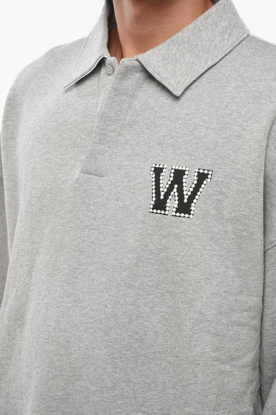  웰던 스웨터 WDTS324739UMG Gray - WE11DONE