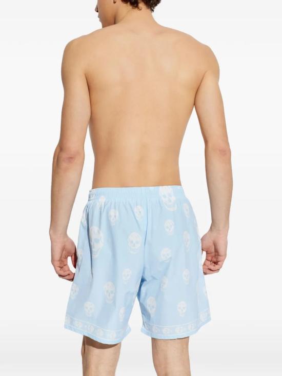 26SS 알렉산더 맥퀸 스윔팬츠 8472614419Q4977 ICE BLUE WHITE - ALEXANDER MCQUEEN