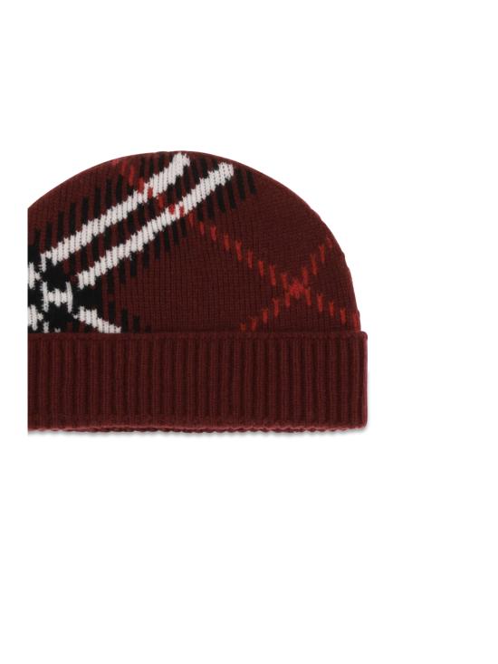 26FW 버버리 모자 8132889A1308 OXBLOOD RED - BURBERRY