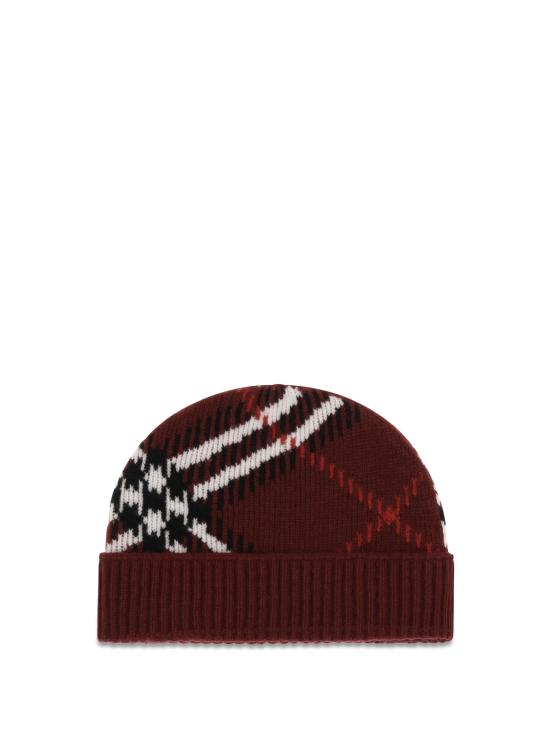 26FW 버버리 모자 8132889A1308 OXBLOOD RED - BURBERRY