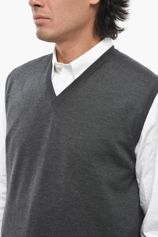  꼬르넬리아니 스웨터 88M504 1825100 022 Gray - CORNELIANI