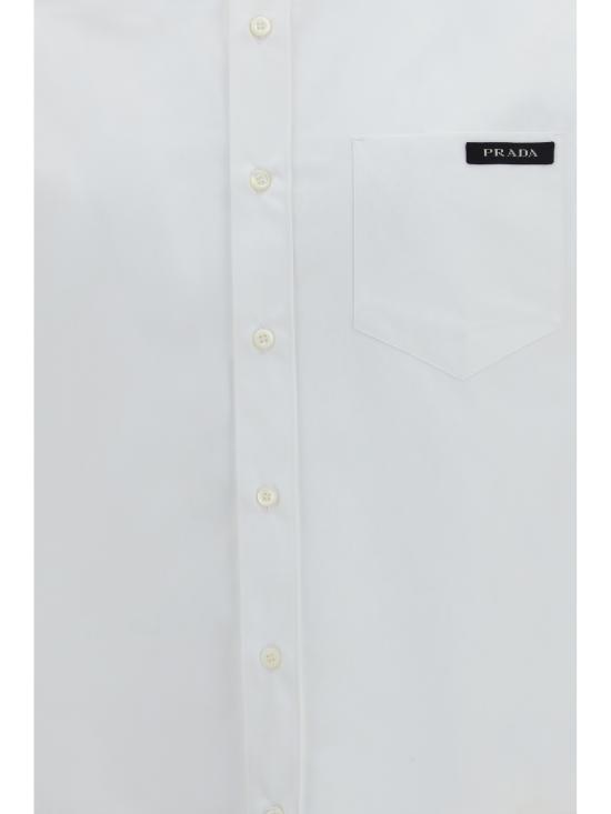 26FW 프라다 긴팔 셔츠 UCN719SOOO19S1F0009 BIANCO - PRADA