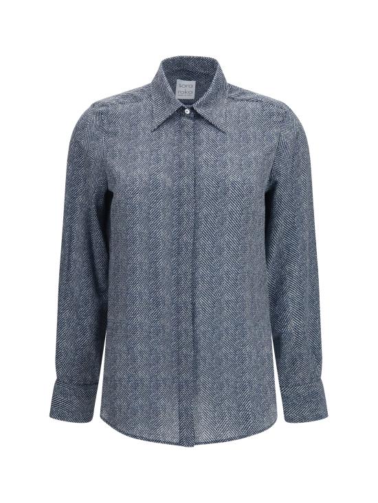 26FW 사라로카 셔츠 SRPD60001ARD025410 NAVY