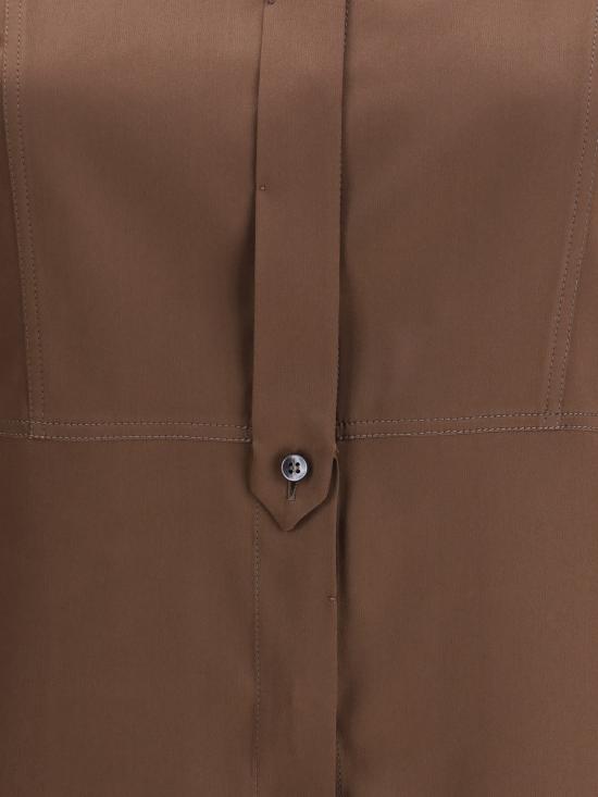 26FW 브루넬로 쿠치넬리 셔츠 M0C59NR516C4280 MARRONE - BRUNELLO CUCINELLI