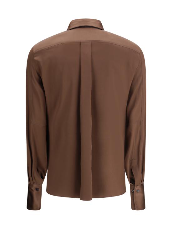 26FW 브루넬로 쿠치넬리 셔츠 M0C59NR516C4280 MARRONE - BRUNELLO CUCINELLI