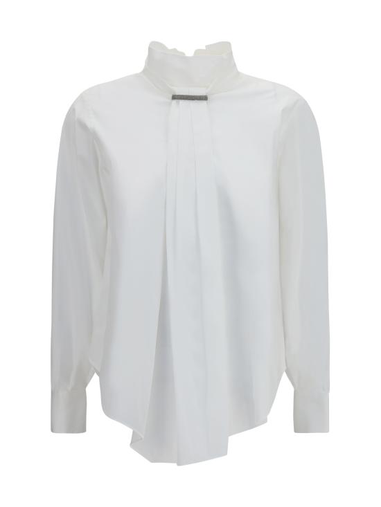26FW 브루넬로 쿠치넬리 셔츠 M0091B1G04C159 BIANCO