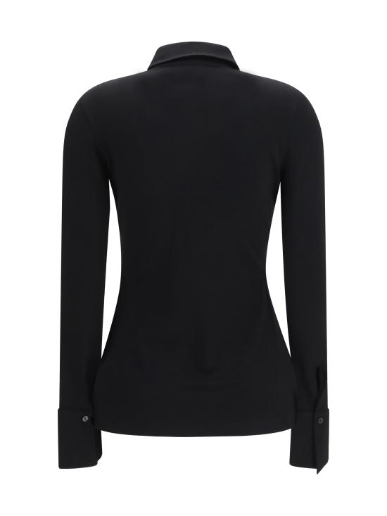 26FW 토템 셔츠 263WRT0752FB0676001 BLACK - TOTEME