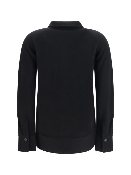 26FW 토템 셔츠 263WRT0785YA0016001 BLACK - TOTEME