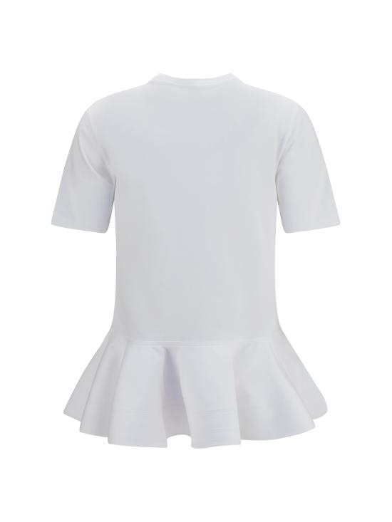 26FW 알라이아 반팔 티셔츠 AA9I0003J103D000 BLANC - ALAIA