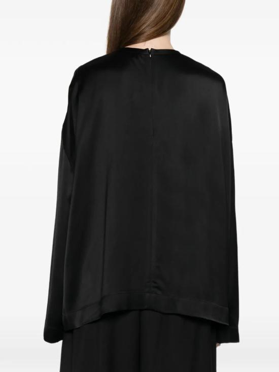 26SS 토템 반팔 티셔츠 261WRT0656FB0546001 BLACK - TOTEME