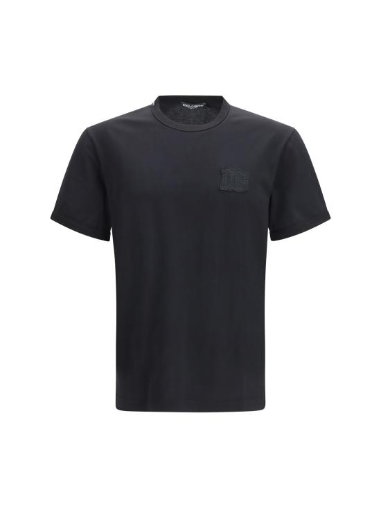 26SS 돌체앤가바나 반팔 티셔츠 G8PV1ZG7P3NN0000 NERO