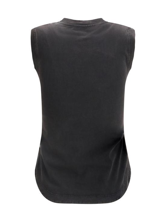 26SS 디 아티코 반팔 티셔츠 260WCN00003JJJ025AA615 FADED BLACK - THE ATTICO