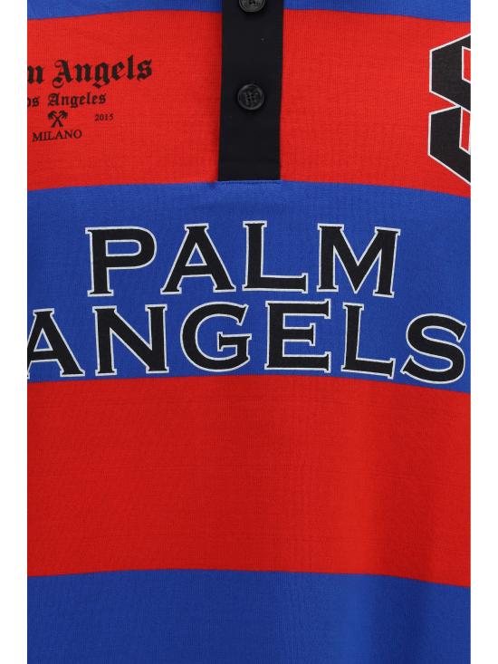 26SS 팜앤젤스 반팔 티셔츠 PMGB02CS26FAB0022510 RED BLACK - PALM ANGELS