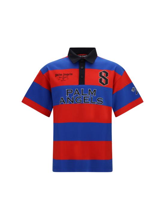26SS 팜앤젤스 반팔 티셔츠 PMGB02CS26FAB0022510 RED BLACK